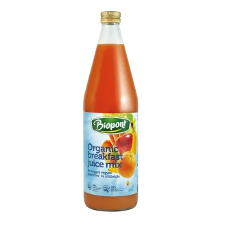 BIOPONT BIO REGGELI VEGYES GYÜMÖLCS- ÉS ZÖLDSÉGLÉ, 750 ML