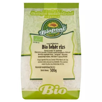 BIOPONT BIO FEHÉR RIZS, 500 G