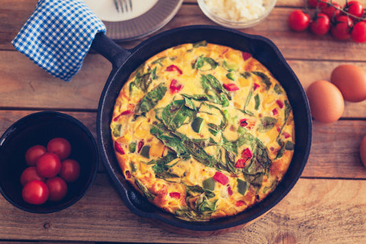 Burgonyás quiche