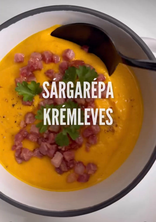 Sárgarépa krémleves