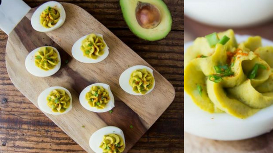 Avokádókrémmel töltött tojás 🥚🥑