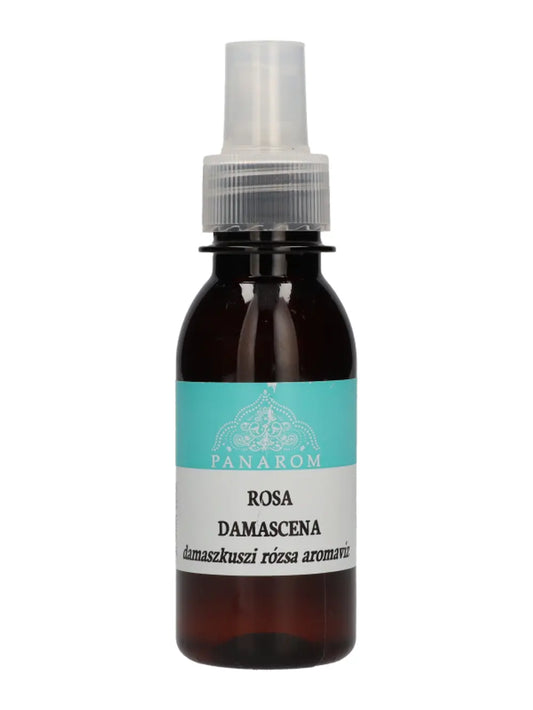 PANAROM DAMASZKUSZI RÓZSA AROMAVÍZ Rosa damascena Erőteljesen hidratáló, ránctalanító, bőrfeszesítő hatású aromavíz.