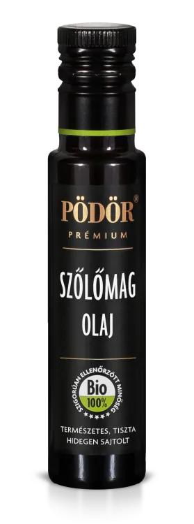 Bio szőlőmagolaj - hidegen sajtolt