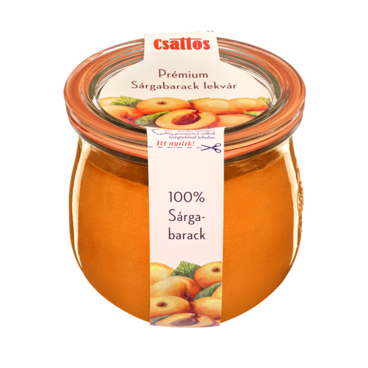 Csattos Prémium Sárgabarack lekvár 340g