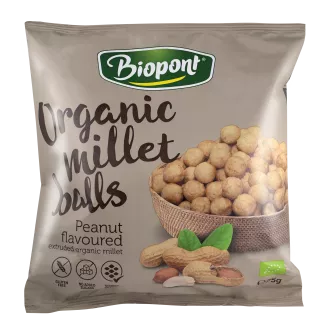 BIOPONT BIO KÖLESGOLYÓ, FÖLDIMOGYORÓS ÍZESÍTÉSŰ 75G