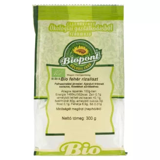 FEHÉR RIZSLISZT BIO 300 G