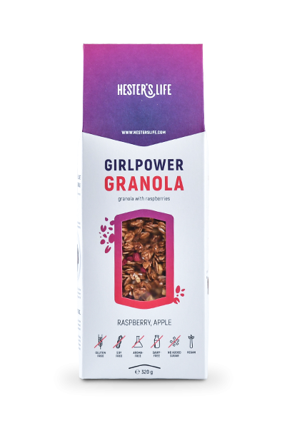GIRLPOWER GRANOLA Málnás Granola