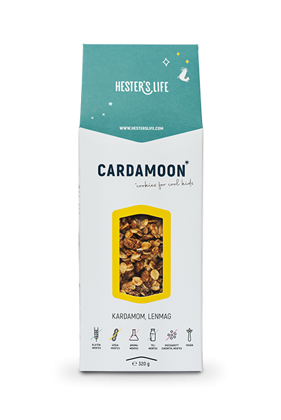 CARDAMOON COOKIES Kardamomos-lenmagos gabonapehely