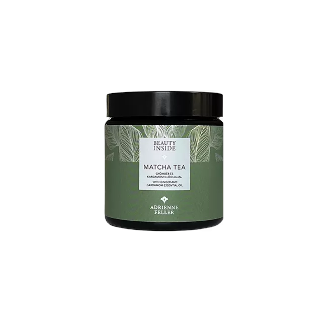 Adrienne Feller BEAUTY INSIDE MATCHA TEA Matcha tea gyömbér és kardamom illóolajjal